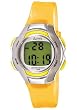Women's Digital Multi-Function Yellow Transparent Rubber Strap