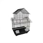 Canary Parakeet Cockatiel LoveBird Finch Bird Cage - 18"x14"x53" w/ Stand - 5844WHT/S