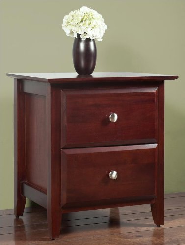 Modus Furniture Newport 2 Drawer Nightstand Cordovan Modus Furniture Newport 2 Drawer Nightstand Cordovan