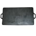 Cajun Cookware Seasoned Cast Iron Reversible Griddle 28 Inch