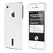 SoftGrip White - Premium Silikon-Tasche, Case für Apple iPhone 4S & iPhone 4