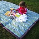 Tuffo Water-Resistant Outdoor Blanket (Earth Stripe)