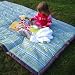 Tuffo Water-Resistant Outdoor Blanket (Earth Stripe)