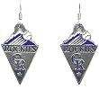 Colorado Rockies Dangle Earrings - MLB Baseball Fan Shop Sports Team Merchandise