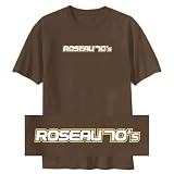 T-Shirt Brown  Capital 70 Retro Roseau  Dominica Capital
