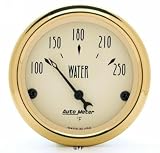 Auto Meter | 1538 2 1/16 Golden Oldies - Water Temperature Gauge - 100-250 Degree F