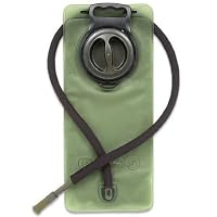 Ultimate Arms Gear Tactical OD Olive Drab Green 2.5 Liter / 84 oz. Replacement Hydration Backpack Water Bladder Reservoir - Includes Hosing And Hands Free Bite Valve from Ultimate Arms Gear