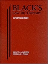 Black's Law Dictionary 7th Edition