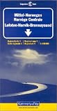  : K&uuml;mmerly & Frey Karten, Mittel-Norwegen 4. Broennoeysund, Bodoe, Narvik