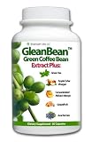 Gleanbean Pure Green Coffee Bean Extract 700mg with African Mango, Green Tea, Apple Cider, Grapefruit, Kelp, & Acai Gleanbean Pure Green Coffee Bean Extract 700mg with African Mango, Green Tea, Apple Cider, Grapefruit, Kelp, & Acai