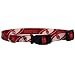 Oklahoma Sooners Crimson Adjustable Dog Collar