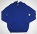 Chaps Men's Pullover Quarter Zip Fashion Sweater - Size: Medium - Royal