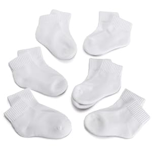 Jefferies Socks Boys Seamless Toe Athletic Qtr.6-pack