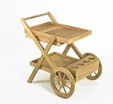 Teak Servierwagen
