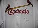 Autographed ALBERT PUJOLS St Louis Cardinals Jersey (No Name or Number On Back)