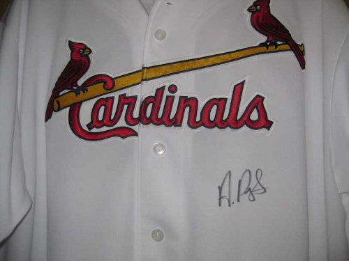 Autographed ALBERT PUJOLS St Louis Cardinals Jersey (No Name or Number On Back)