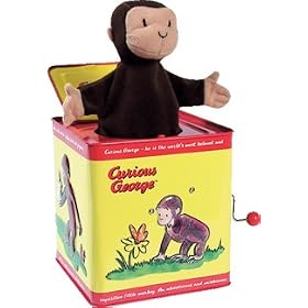 CURIOUS GEORGE music JACK IN THE BOX monkey boy girl baby toy child kid