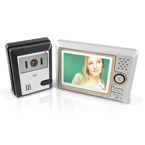 SVAT VISS7500 Hands Free Video Door Phone Intercom System w/5-Inch LCD & Outdoor Night Vision Security Camera (Color)