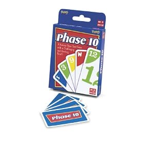 Family Card Games Phase 10 by Fundex