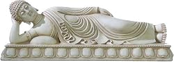 Sleeping Buddha, stone finish