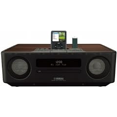Yamaha TSX 130 Table Top System (2x15W, FMTuner mit 30 Speichern, Apple iPod-Dock, USB, CD-Spieler mit MP3 und WMA) schwarz
