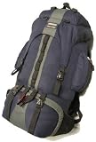 Bagmax 83 Liter Internal Frame Travel Backpack, Navy/grey