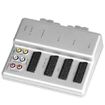 Hama Scart Switch Box AV-100S, Silver