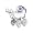 Swarovski Kristallfiguren Kinderwagen 626865