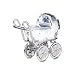 Swarovski Kristallfiguren Kinderwagen 626865