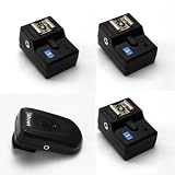 4 Channel Pt 04 Wireless Flash Trigger Control Set With 3 X Receivers