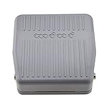 フットスイッチ，SODIAL(R)0-400Vフットスイッチフット瞬間的にスイッチ電動パワーペダルSPDTを制御します　グレー