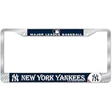 New York Yankees MLB Chrome License Plate Frame