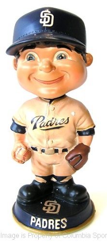 San Diego Padres Vintage Retro Bobble Head