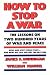 How to Stop A War
