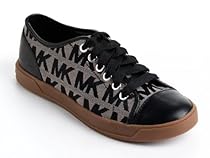 Hot Sale MICHAEL MICHAEL KORS Women's Mk City Sneaker (Black Logo 6.5 M)