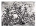 The Battle of Anghiari after Leonardo Da Vinci (1452-1519) Art Styles Giclee Poster Print by Peter Paul Rubens, 12x9