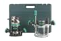 Hitachi KM12VC 11 Amp 2-1/4-Horsepower Plunge and Fixed Base Variable Speed Router Kit with 1/4-Inch and 1/2-Inch Collets