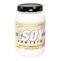 Optimum Nutrition 100% Soy Protein, Vanilla Bean, 32-Ounce Tubs (Pack of 2)