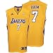 Lamar Odom Youth Jersey: adidas Gold Replica #7 Los Angeles Lakers Jersey