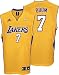 Lamar Odom Youth Jersey: adidas Gold Replica #7 Los Angeles Lakers Jersey