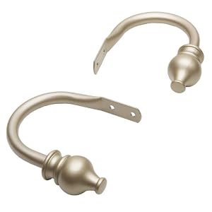 Serif Drapery Holdback - Champagne (Set of 2)