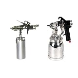 2pc Air Paint Spray Gun And Touch Up Gun Combo