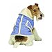 Shearling Dog Coat - Blue
