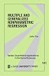 Multiple and Generalized Nonparametric Regression (Quantitative Applications in the Social Sciences)