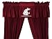 NCAA Washington State Cougars 5pc Jersey Curtains and Valance Set