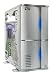 Thermaltake Tsunami VA3000SWA ATX/MicroATX Mid-Tower Case with X-type Side Panel Window (Silver)