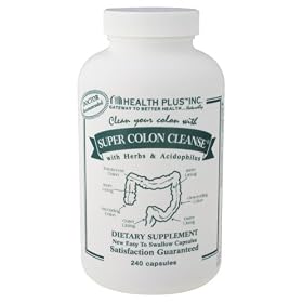 Health Plus - Super Colon Cleanse, 120 capsules
