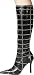 SALE Moto Black Nappa PU Women's Size 5 1/2