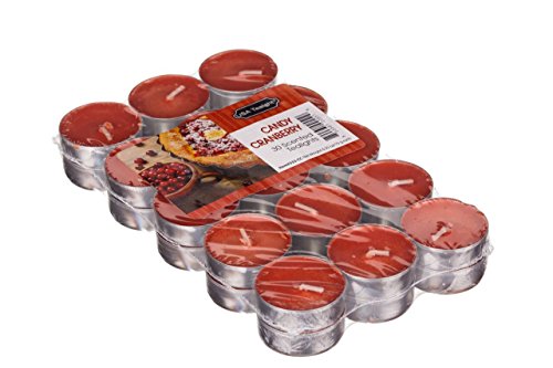 USA Tealight Candy Cranberry, 30-Pack