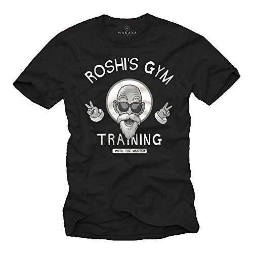 Roshi's Gym T-Shirt - Training With The Master